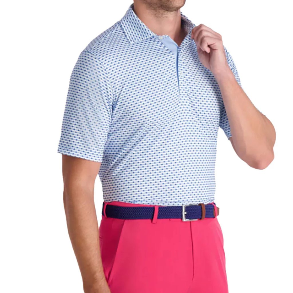 Fairway  Greene Roy Print Mens Golf Polo